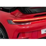 Elektrické autíčko 911 Porsche GT3 STRONG MP4 - dvojmiestne, červené